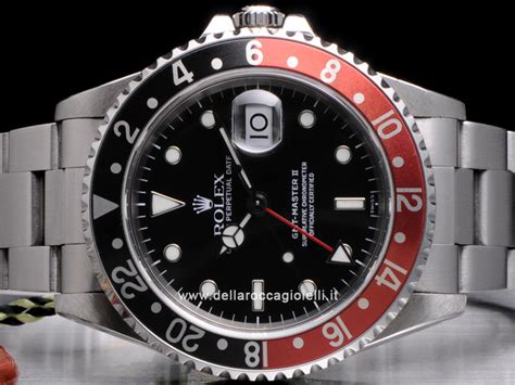 rolex gmt master 2 ghiera rossa e nera|rolex gmt master 2 prezzo.